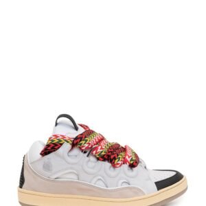 Lanvin sneakers curb bianca